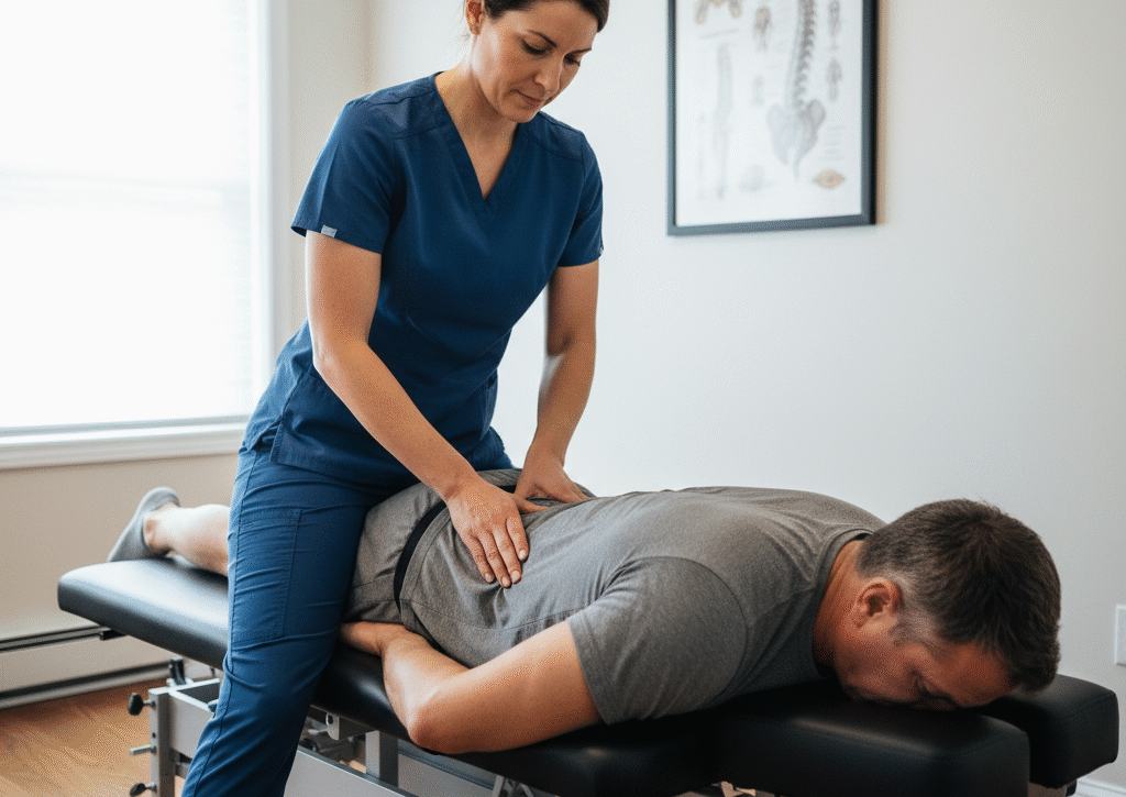 chiropractic treatment of lower back pain