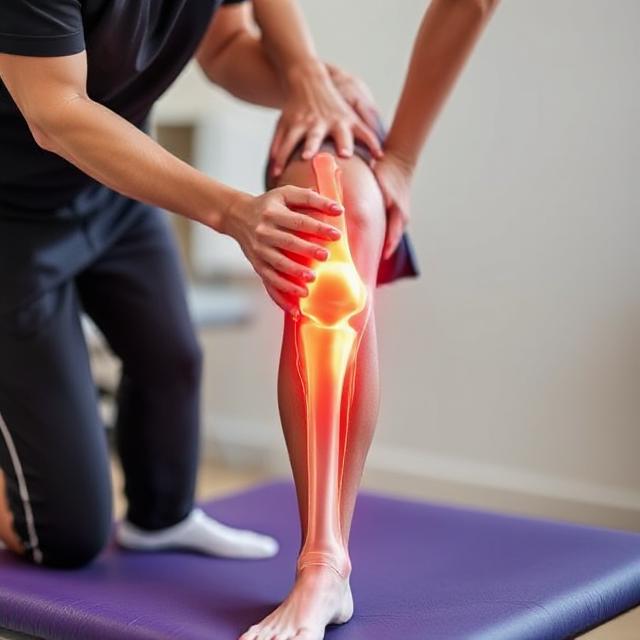 Knee replacement physiotherapy treatment